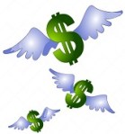 money-with-wings