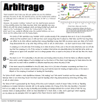 Arbitrage