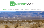 US Lithium Golman Sachs
